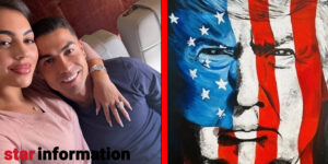 فیلم کامل قدم زدن کریس رونالدو و جورجینا با ترامپ در کاخ سفید